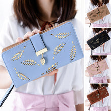 Load image into Gallery viewer, WOMEN'S WALLET WITH CUT-OUT DESIGN