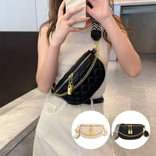 Load image into Gallery viewer, Versatile diamond plaid chest bag