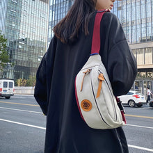 Load image into Gallery viewer, Trendy Color Contrast Messenger Chest Bag