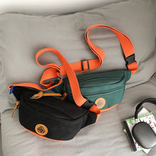 Load image into Gallery viewer, Trendy Color Contrast Messenger Chest Bag