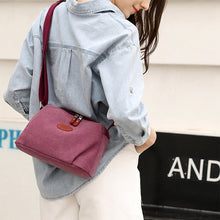 Load image into Gallery viewer, Canvas Crossbody Bag