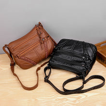 Load image into Gallery viewer, Large Capacity Wave Leather Case