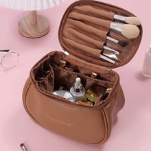 Load image into Gallery viewer, PU Leather Travel Makeup Bag