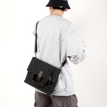 Load image into Gallery viewer, Men's Casual Canvas Messenger Shoulder Bag