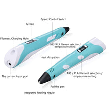Load image into Gallery viewer, 3D Printer Pen For Children And Adults Drawing
