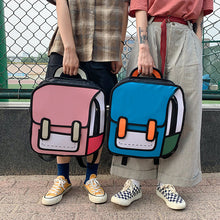 Load image into Gallery viewer, 2D Cartoon Funny Backpack