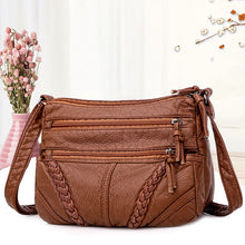 Load image into Gallery viewer, Large Capacity Wave Leather Case