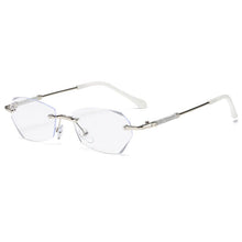 Load image into Gallery viewer, Fashionable Anti-blue Light Rimless Reading Glasses