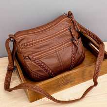 Load image into Gallery viewer, Large Capacity Wave Leather Case