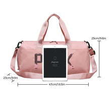 Load image into Gallery viewer, Nylon Pink Fitness Bag