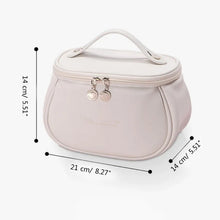 Load image into Gallery viewer, PU Leather Travel Makeup Bag