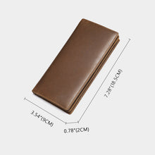 Load image into Gallery viewer, Men's Long Genuine Leather Wallet