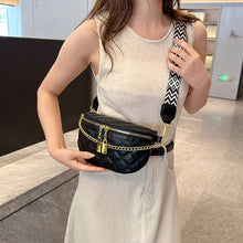 Load image into Gallery viewer, Versatile diamond plaid chest bag