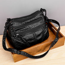 Load image into Gallery viewer, Large Capacity Wave Leather Case