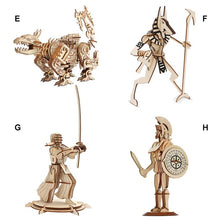 Load image into Gallery viewer, WoodCraft Assembly Puzzle Set