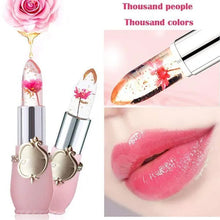 Load image into Gallery viewer, Crystal Jelly Flower Color Changing Lipstick