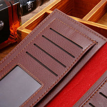 Load image into Gallery viewer, Men's Long Genuine Leather Wallet