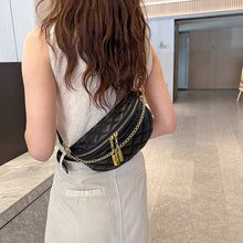 Load image into Gallery viewer, Versatile diamond plaid chest bag