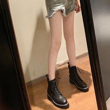 Load image into Gallery viewer, WOMEN'S Genuine Leather straps Martin Boots