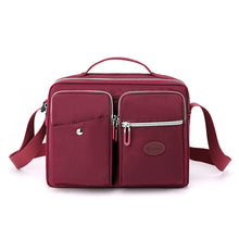 Load image into Gallery viewer, Lightweight Multi Pocket Messenger Bag