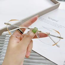 Load image into Gallery viewer, Fashionable Anti-blue Light Rimless Reading Glasses
