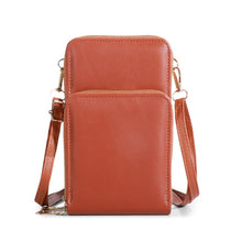 Load image into Gallery viewer, Three-layer Zipper Multifunctional Mobile Phone Bag