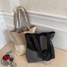 Load image into Gallery viewer, Patchwork Check Shoulder Bag