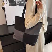 Load image into Gallery viewer, Patchwork Check Shoulder Bag