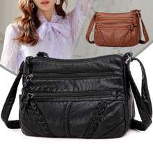 Load image into Gallery viewer, Large Capacity Wave Leather Case