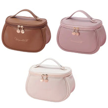 Load image into Gallery viewer, PU Leather Travel Makeup Bag