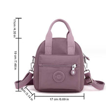 Load image into Gallery viewer, Nylon Satchel Handbag