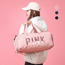 Load image into Gallery viewer, Nylon Pink Fitness Bag
