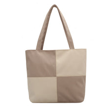 Load image into Gallery viewer, Patchwork Check Shoulder Bag