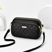 Load image into Gallery viewer, Triple Zip Crossbody Bag