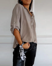 Load image into Gallery viewer, Sequin patchwork loose casual top