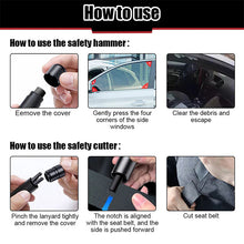 Load image into Gallery viewer, 2-in-1 Safety Hammer