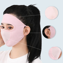 Load image into Gallery viewer, Breathable Sunscreen Full Face Mask