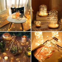 Load image into Gallery viewer, Warm White 2M Starry String Lights
