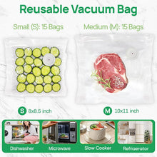 Load image into Gallery viewer, Sakerplus Vacuum Sealer with Reusable Bags