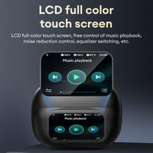 Load image into Gallery viewer, Clip-On Ear LCD Full Color Touchscreen Audio Wireless Headphones
