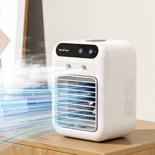 Load image into Gallery viewer, Portable 3-In-1 Cooling Fan with 2-Speed Mist