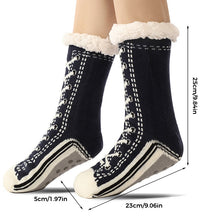 Load image into Gallery viewer, Ultra-thick Cashmere Slipper Home Socks