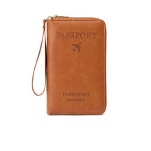 Load image into Gallery viewer, Multi-Functional RFID Passport Wallet