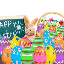 Load image into Gallery viewer, 24 Pack Prefilled Easter Eggs with Squeeze Toys