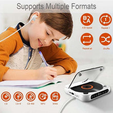 Load image into Gallery viewer, Portable Bluetooth-compatible CD Player