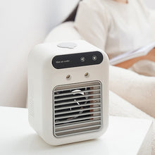 Load image into Gallery viewer, Portable 3-In-1 Cooling Fan with 2-Speed Mist