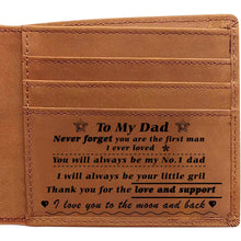 Load image into Gallery viewer, Engraved Genuine Leather Wallet