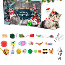 Load image into Gallery viewer, Christmas ountdown cat Calendar