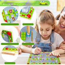 Load image into Gallery viewer, Magnetic Alphabet Car Park Toy