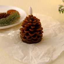 Load image into Gallery viewer, Flameless Pinecone Candles